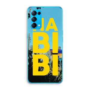 Habibi Majorelle : Oppo Find X3 Lite Transparant Hoesje