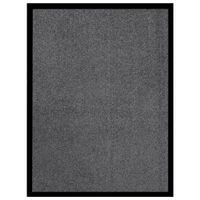 VidaXL Deurmat 40x60 cm antracietkleurig
