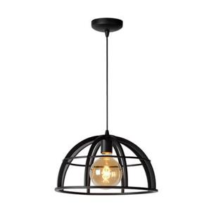 Lucide DIKRA Hanglamp 1xE27 - Zwart