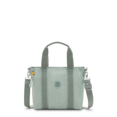 Kipling Asseni Mini Schoudertas Tender Sage C Kipling Asseni Mini Schoudertas Tender Sage C