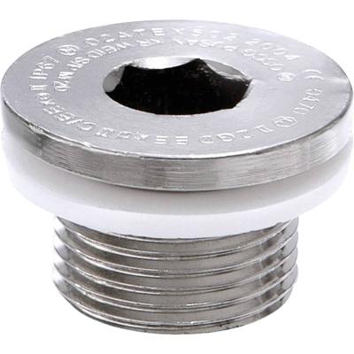 Wiska 50065613 OSSP-R 32 Blindstop Slagvast, Explosiebestendig M32 Metaal Natuur 1 stuk(s)