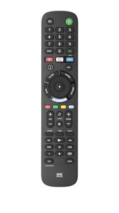 One For All TV Replacement Remotes URC 4912 afstandsbediening IR Draadloos Drukknopen