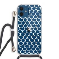 Dakpannetjes: iPhone 12 Transparant Hoesje met koord
