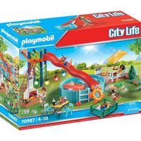 City Life - Zwembadfeest met glijbaan Constructiespeelgoed