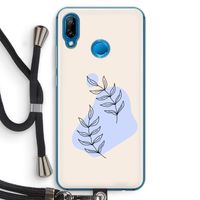 Leaf me if you can: Huawei P20 Lite Transparant Hoesje met koord