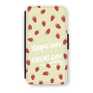 Don’t forget to have a great day: iPhone XS Flip Hoesje