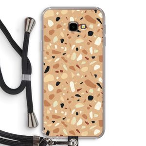 Terrazzo N°17: Samsung Galaxy J4 Plus Transparant Hoesje met koord