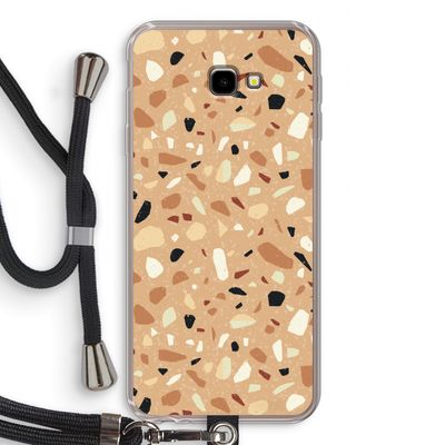 Terrazzo N°17: Samsung Galaxy J4 Plus Transparant Hoesje met koord