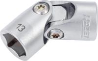 HAZET Scharnierende dopsleutel 880G-13 · 3/8 inch (10 mm) vierkant hol · Buiten-zeskant-tractieprofiel · SW 13 mm HAZET Scharnierende dopsleutel 880G-13 · 3/8 inch (10 mm) vierkant hol · Buiten-zeskant-tractieprofiel · SW 13 mm