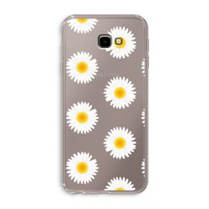 Margrietjes: Samsung Galaxy J4 Plus Transparant Hoesje