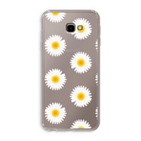 Margrietjes: Samsung Galaxy J4 Plus Transparant Hoesje Margrietjes: Samsung Galaxy J4 Plus Transparant Hoesje
