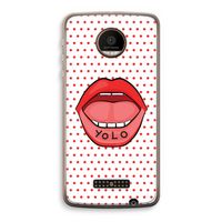 Yolo Denise: Motorola Moto Z Force Transparant Hoesje