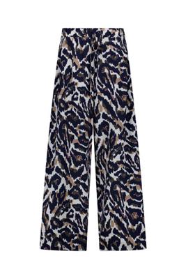 Grace leopard trousers - multi color - 13641