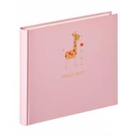 walther+ design UK-148-R Fotoalbum (b x h) 28 cm x 25 cm Roze 50 bladzijden