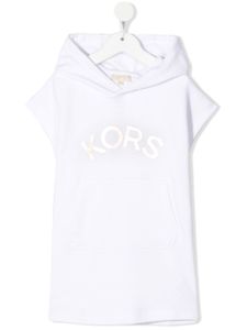 Michael Kors Kids robe à logo imprimé - Blanc