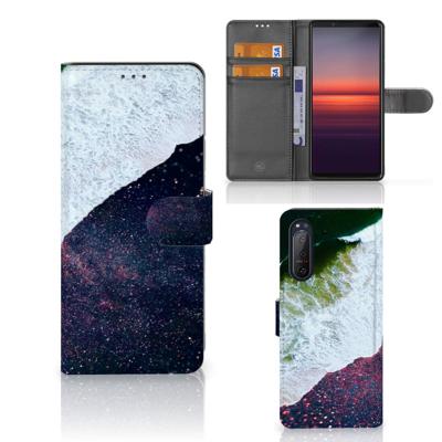 Sony Xperia 5II | Book Case | Sea in Space