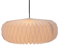 Witte hanglamp papier Nordlux Belloy 45 - thumbnail