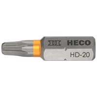 HECO schroefbits [10x] - Torx T-20 (HD20) - oranje