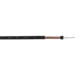 RG 59 B/U 75 Ohm  (100 Meter) - Coaxial cable 75Ohm black RG 59 B/U 75 Ohm ring 100m