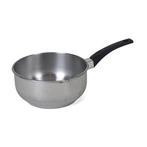 Gerimport Steelpan - RVS - sauspan - 14 cm - geschikt voor alle warmtebronnen