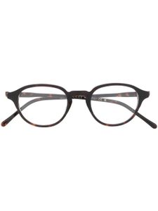Gucci Eyewear lunettes de vue à monture ronde - Marron