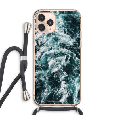 Zee golf: iPhone 11 Pro Max Transparant Hoesje met koord
