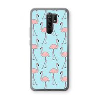 Anything Flamingoes: Xiaomi Redmi 9 Transparant Hoesje