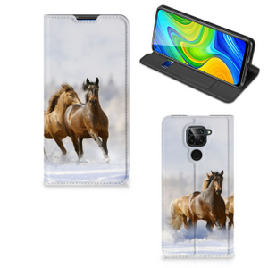 Xiaomi Redmi Note 9 Hoesje maken Paarden