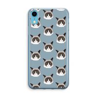 It's a Purrr Case: iPhone XR Transparant Hoesje