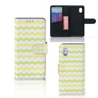 Alcatel 1B (2020) | Telefoon Hoesje | Waves Yellow