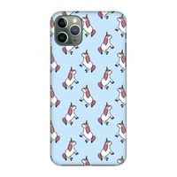 Eenhoorns overal: Volledig geprint iPhone 11 Pro Max Hoesje