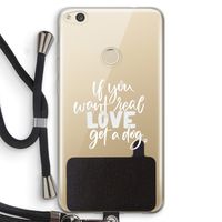 Partner in crime: Huawei Ascend P8 Lite (2017) Transparant Hoesje met koord