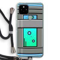 Chug Bottle: Pixel 5 Transparant Hoesje met koord