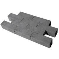 Oud hollandse stenen kleinplaveisel zonder vellingkant Antraciet 15 x 5 x 7 cm - Gardenlux