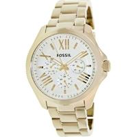 Fossil AM4510 Cecile multifunctioneel roestvrijstalen Dameshorloge - goudkleurig