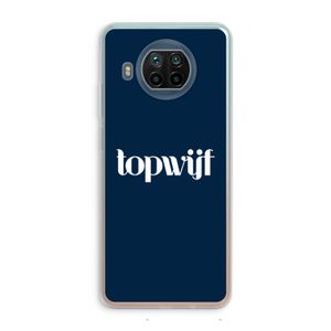 Topwijf Navy: Xiaomi Mi 10T Lite 5G Transparant Hoesje