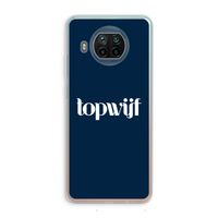Topwijf Navy: Xiaomi Mi 10T Lite 5G Transparant Hoesje
