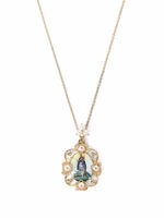 Dolce & Gabbana collier à médaillon Madonna en or 18ct - thumbnail