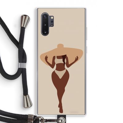 Let's get salty: Samsung Galaxy Note 10 Plus Transparant Hoesje met koord