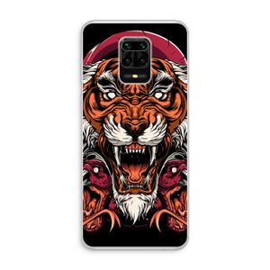Tiger and Rattlesnakes: Xiaomi Redmi Note 10 Lite Transparant Hoesje