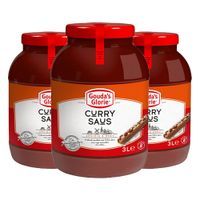 Gouda&apos;s Glorie - Currysaus - 3x 3ltr
