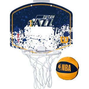 Wilson NBA Team Mini Hoop Utah Jazz - - navy - maat ONE-SIZE