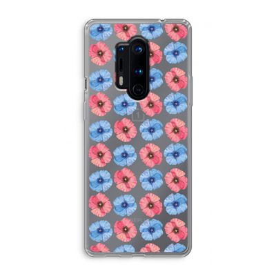 Klaproosjes: OnePlus 8 Pro Transparant Hoesje