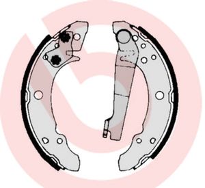 Remmenset, trommelrem BREMBO, u.a. fÃ¼r Audi, VW, Seat