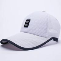 Outdoor sneldrogende mesh ademend Baseballpet voor mannen (wit)