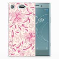 Sony Xperia XZ1 Compact | TPU Case | Pink Flowers