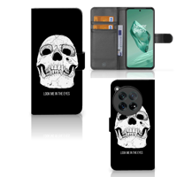 Telefoonhoesje met Naam OnePlus 12 Skull Eyes - thumbnail