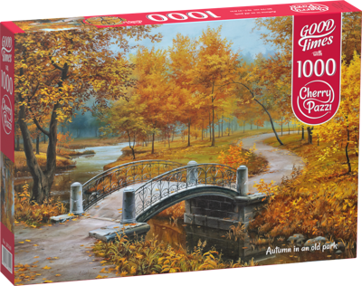 Autumn in an old Park Puzzel 1000 Stukjes