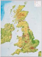 Reliëfkaart Great Britain & Ireland - Groot Brittannië & Ierland | GeoRelief - thumbnail
