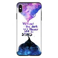 Stars quote: iPhone XS Max Tough Case